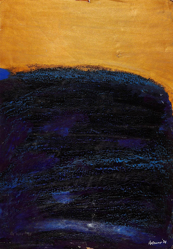 Ivo Alvarone romantic abstract landscape painter
