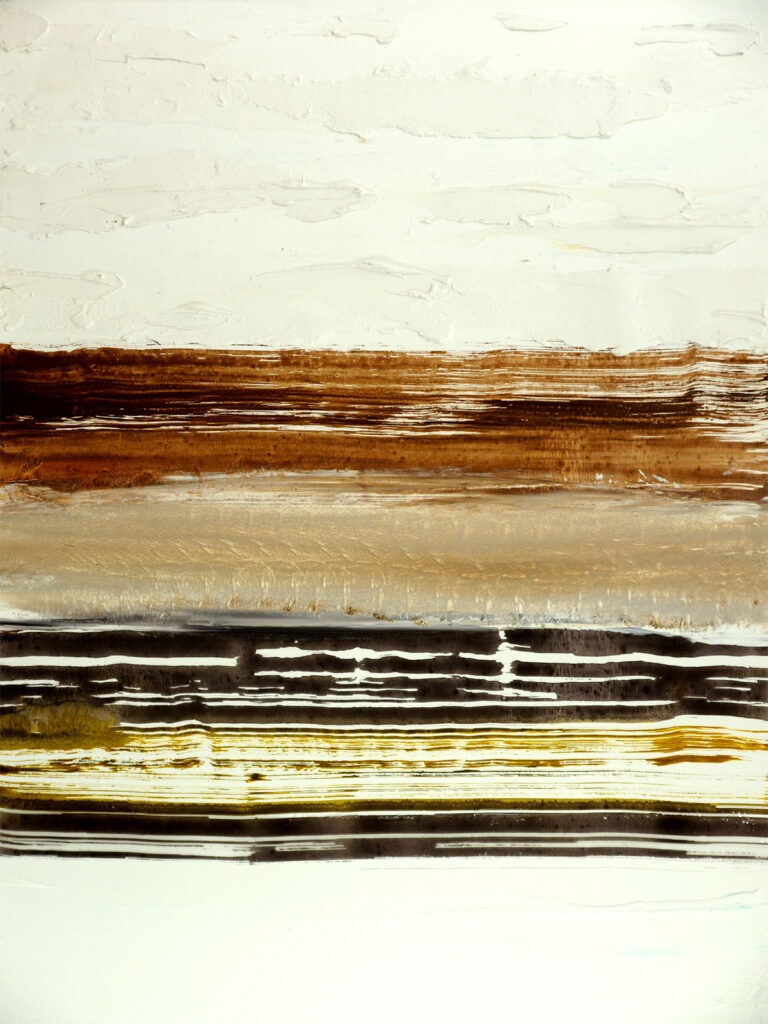Ivo Alvarone linear abstract landscape
